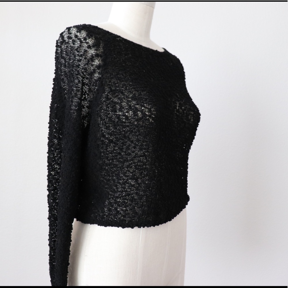 Nubby knit sweater